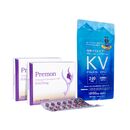 プレモン0.625mg56錠2箱+南極クリルビタミン120粒1袋:個人輸入代行Yokohama Media