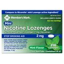 ミニ ニコチンローゼンジ 2mg ミント味:個人輸入代行Yokohama Media
