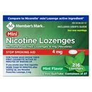 ミニ ニコチンローゼンジ 4mg ミント味:個人輸入代行Yokohama Media