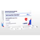 テルミサルタン40mg(Sandoz)28錠 1箱:個人輸入代行Yokohama Media
