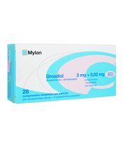 ドロスジオール[ドロスピレノン3mg+エチニルエストラジオール0.02mg]28錠:個人輸入代行Yokohama Media