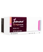 フェマラ2.5mg30錠:個人輸入代行Yokohama Media