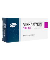ビブラマイシン100mg8錠 3箱:個人輸入代行Yokohama Media