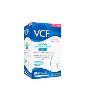 VCF膣用避妊ジェルプレフィルドアプリケーター10本:個人輸入代行Yokohama Media