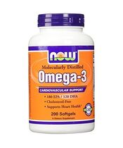 オメガ３（EPA180mg、DHA120mg）×200ソフトジェル（ナウフーズ）:個人輸入代行Yokohama Media