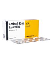 アナフラニール25mg30錠 1箱:個人輸入代行Yokohama Media