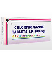 クロルプロマジン100mg100錠 1箱:個人輸入代行Yokohama Media