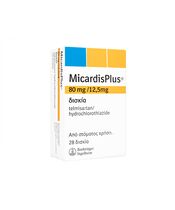 ミカルディスプラス[80mg+12.5mg]28錠 1箱:個人輸入代行Yokohama Media