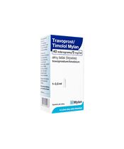 トラボプロスト/チモロール配合点眼液2.5ml 1箱:個人輸入代行Yokohama Media