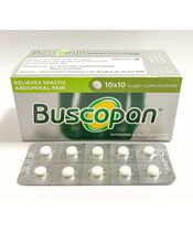 ブスコパン BUSCOPAN 10mg 100錠(10錠x10シート):個人輸入代行Yokohama Media
