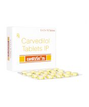 カーディバス25mg100錠 1箱:個人輸入代行Yokohama Media