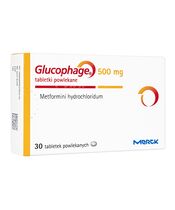 グルコファージ500mg30錠 1箱:個人輸入代行Yokohama Media