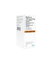 マドパー100mg/25mg100錠 1箱:個人輸入代行Yokohama Media