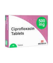 シプロフロキサシン500mg10錠 1箱:個人輸入代行Yokohama Media