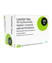 ロサルタン100mg98錠 1箱:個人輸入代行Yokohama Media