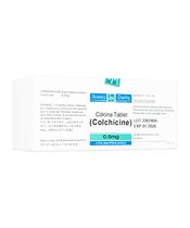 コルヒチン0.5mg100錠 1箱:個人輸入代行Yokohama Media