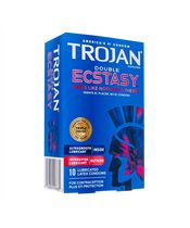 (Trojan)ダブルエクスタシーコンドーム10個 1箱:個人輸入代行Yokohama Media