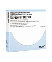 エストラダームMX100_3mg8枚 1箱:個人輸入代行Yokohama Media