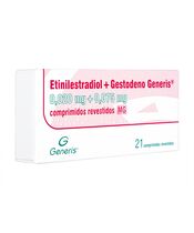 Generis[エチニルエストラジオール0.02mg+ゲストデノジェネリス0.075mg]21錠:個人輸入代行Yokohama Media