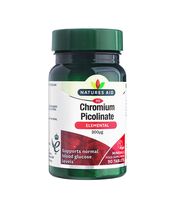 クロミウムピコリネート200mcg90錠(NaturesAid) 1本:個人輸入代行Yokohama Media