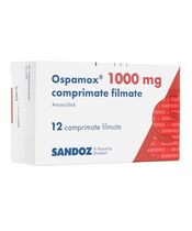 オスパモックス1000mg12錠 1箱:個人輸入代行Yokohama Media