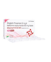シタスマートM[50mg+500mg]30錠 1箱:個人輸入代行Yokohama Media