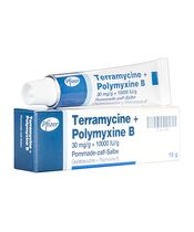 テラマイシン+ポリミキシンB[30mg+10000IU/g]軟膏15g 1本:個人輸入代行Yokohama Media
