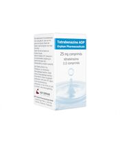 テトラベナジン25mg112錠 1箱:個人輸入代行Yokohama Media
