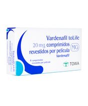 バルデナフィル20mg4錠(Towa) 1箱:個人輸入代行Yokohama Media