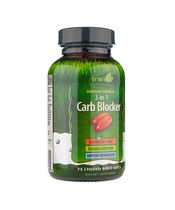 マキシマムストレングス3-in-1カーボブロッカー75錠(IrwinNaturals) 1本:個人輸入代行Yokohama Media