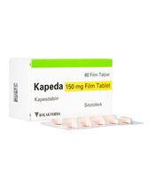 カペダ150mg60錠 1箱:個人輸入代行Yokohama Media