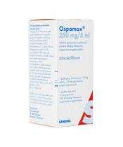オスパモックス経口懸濁液用粉末(250mg/5ml)100ml 1箱:個人輸入代行Yokohama Media