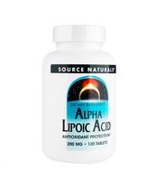 アルファリポ酸200mg120錠(SourceNaturals) 1本:個人輸入代行Yokohama Media