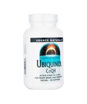 ユビキノールCoQH100mg90錠(SourceNaturals) 1本:個人輸入代行Yokohama Media
