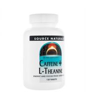 カフェイン+L-テアニン120錠(SourceNaturals) 1本:個人輸入代行Yokohama Media