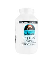 L-アルギニン&L-シトルリンコンプレックス1000mg240錠(SourceNaturals) 1本:個人輸入代行Yokohama Media