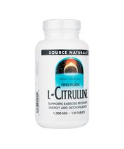 L-シトルリン1000mg120錠(SourceNaturals) 1本:個人輸入代行Yokohama Media