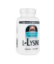 L-リジン1000mg100錠(SourceNaturals) 1本:個人輸入代行Yokohama Media