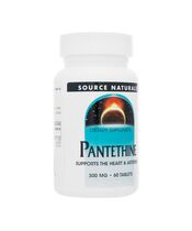 パンテチン300mg60錠(SourceNaturals) 1本:個人輸入代行Yokohama Media