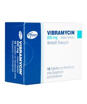 ビブラマイシン200mg10錠 1箱:個人輸入代行Yokohama Media