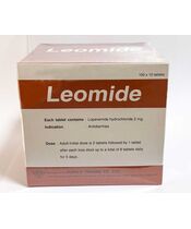 レオミドLEOMIDE(ロペラミド Loperamide HCL 2mg) 100カプセル入り1箱:個人輸入代行Yokohama Media