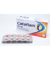 カタフラム CATAFLAM(diclofenac potassium) 25mg 20錠:個人輸入代行Yokohama Media