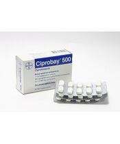 CIPROBAY 500mg 10錠1シート:個人輸入代行Yokohama Media