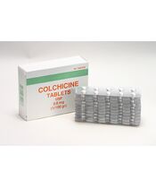 コルヒチン COLCHICINE TABLETS USP 0.6mg　10錠×10シート()100錠入り:個人輸入代行Yokohama Media