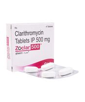 クラリスロマイシン500mg4錠:個人輸入代行Yokohama Media