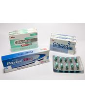 ピロリ菌除菌一次治療A(パリエット20mg14錠、シアモックス500mg 20錠、シアモックス250mg 20錠、クラロン250mg20錠):個人輸入代行Yokohama Media