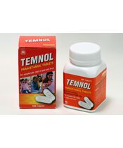 テムノール TEMNOL (Paracetamol500mg) 100錠×1ボトル:個人輸入代行Yokohama Media