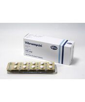 VIBRAMYCIN 100mg10錠入り１シート:個人輸入代行Yokohama Media