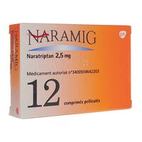 ナラミグ2.5mg12錠:個人輸入代行Yokohama Media