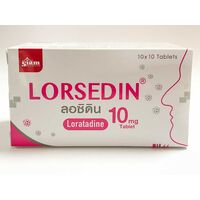 LORSEDIN (Loratadine 10mg) 10錠入り1シート:個人輸入代行Yokohama Media